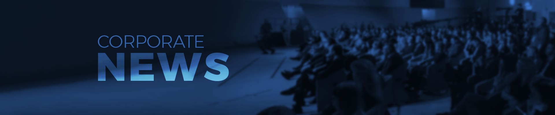 corporate news banner